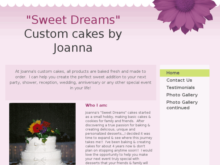 www.joannascustomcakes.com