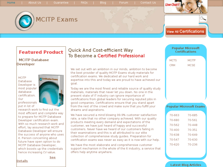 www.mcitpexams.net