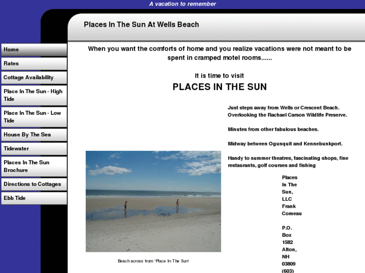 www.places-in-the-sun-at-wells-beach.com