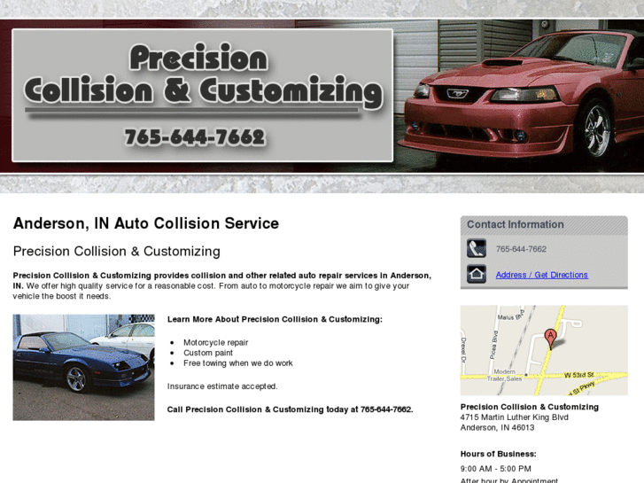 www.precisioncollisioncustomizing.com