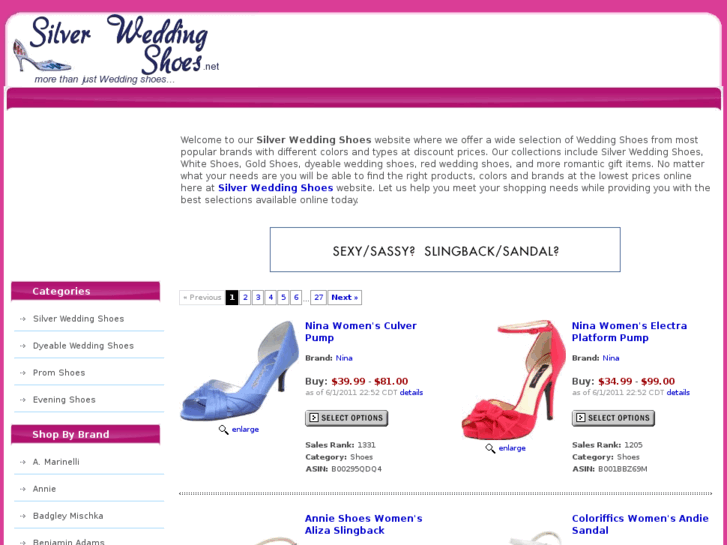 www.silverweddingshoes.net