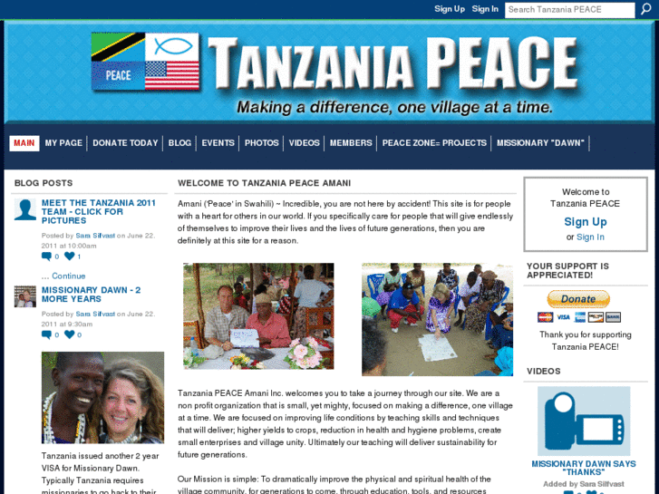 www.tanzaniapeace.com