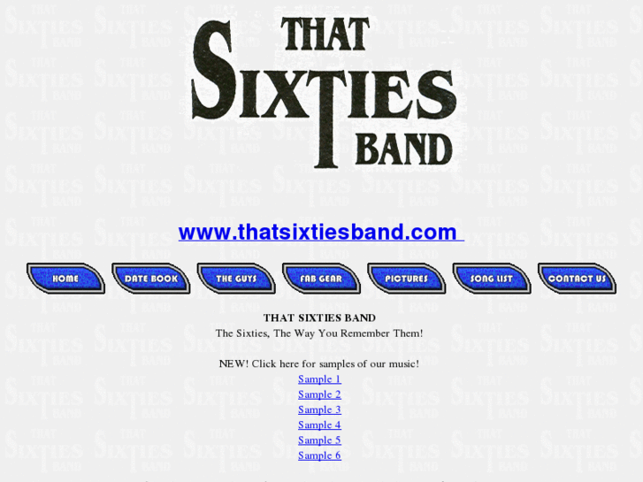 www.thatsixtiesband.com