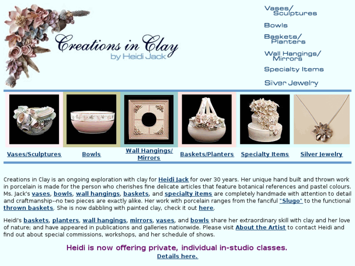 www.creations-in-clay.com