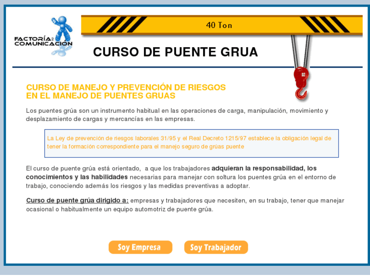 www.cursospuentegrua.es