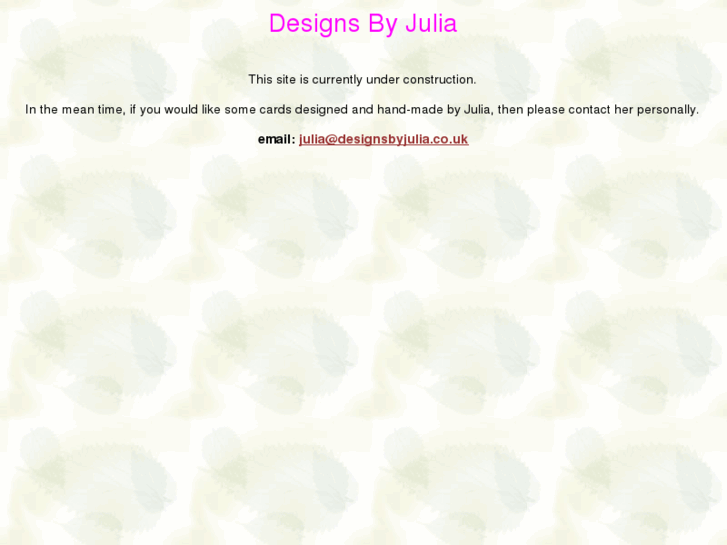 www.designsbyjulia.co.uk