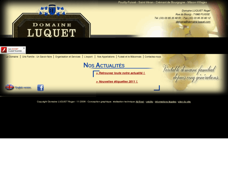 www.domaine-luquet.com