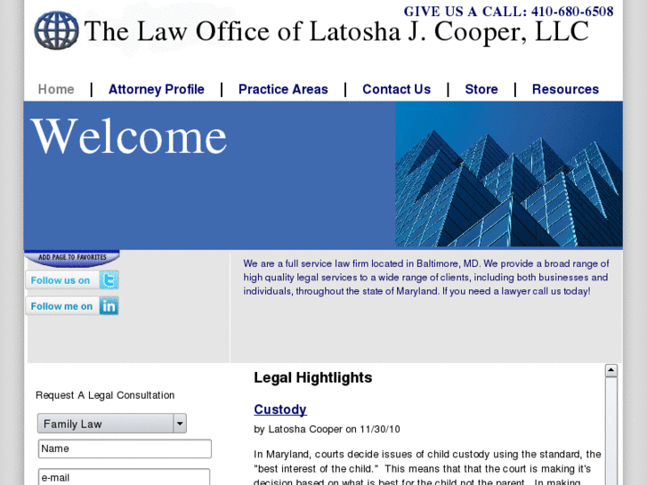 www.latoshacooperlaw.com