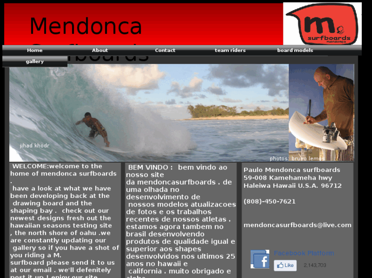 www.mendoncasurfboard.com