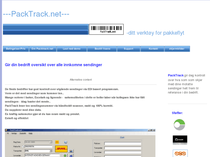 www.packtrack.net