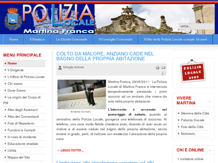 www.polizialocalemartina.it