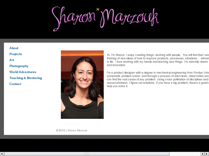 www.sharonmarzouk.com