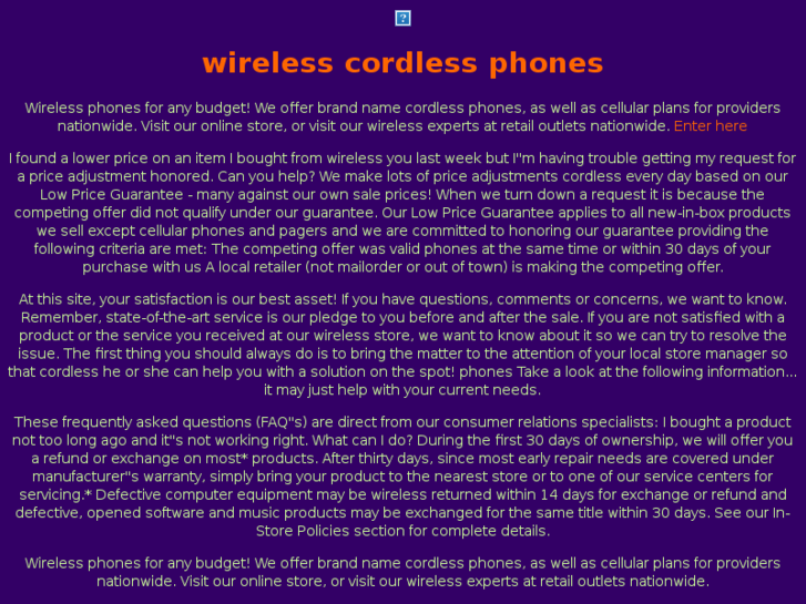 www.wireless-cordless-phones.com