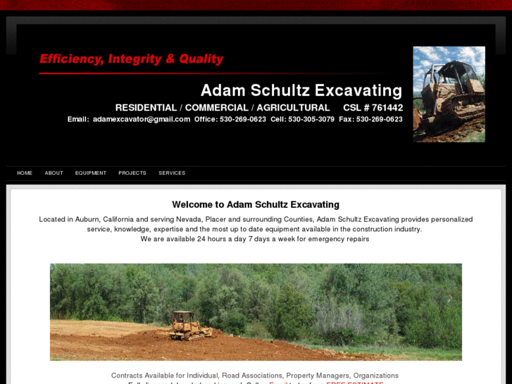 www.adamschultzexcavating.com