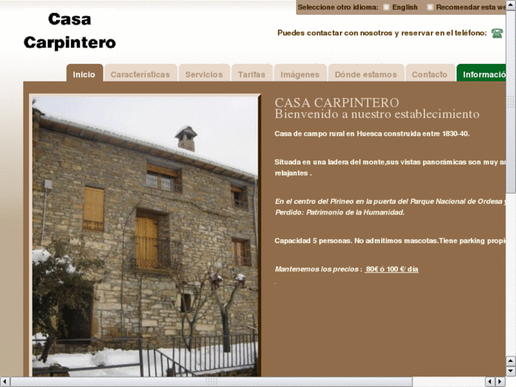 www.casacarpintero.es