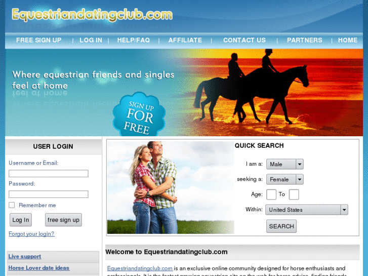 www.equestriandatingclub.com