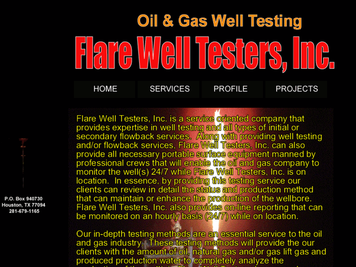 www.flarewelltesters.com