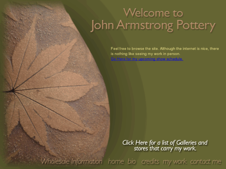 www.johnarmstrongpottery.com