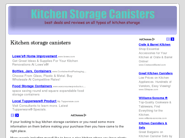 www.kitchenstoragecanisters.org