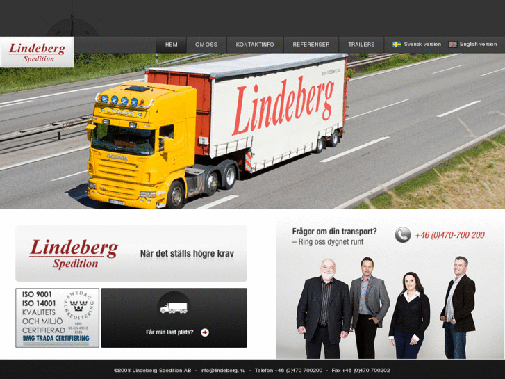 www.lindebergspedition.se