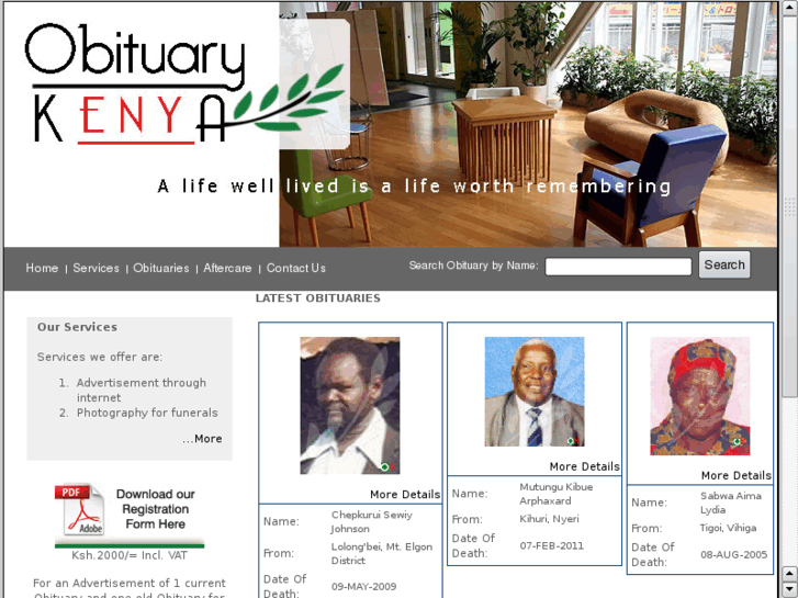 www.orbituarykenya.net