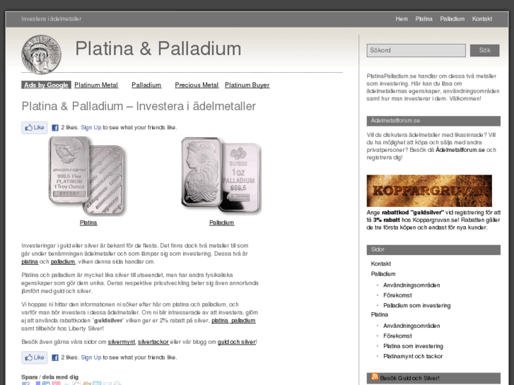 www.platinapalladium.se