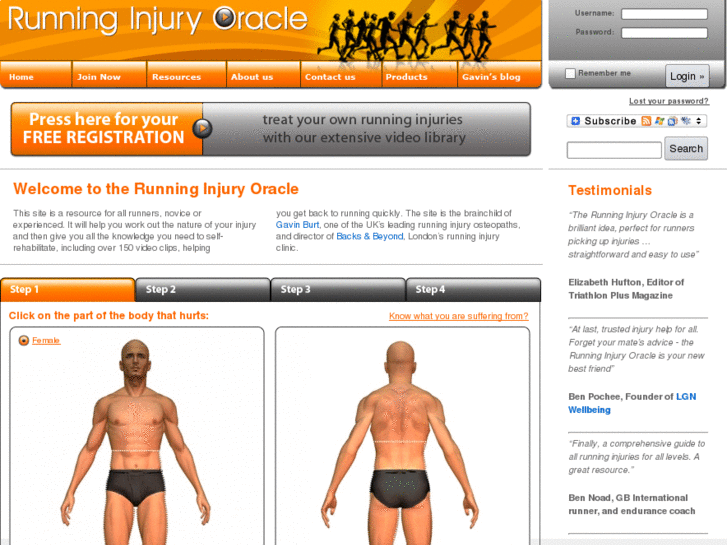 www.runninginjuryoracle.com