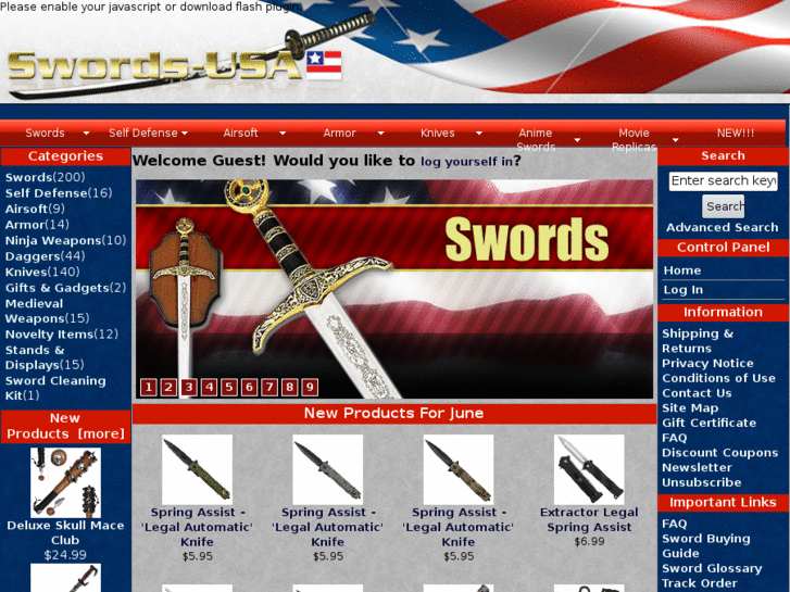 www.swords-usa.com