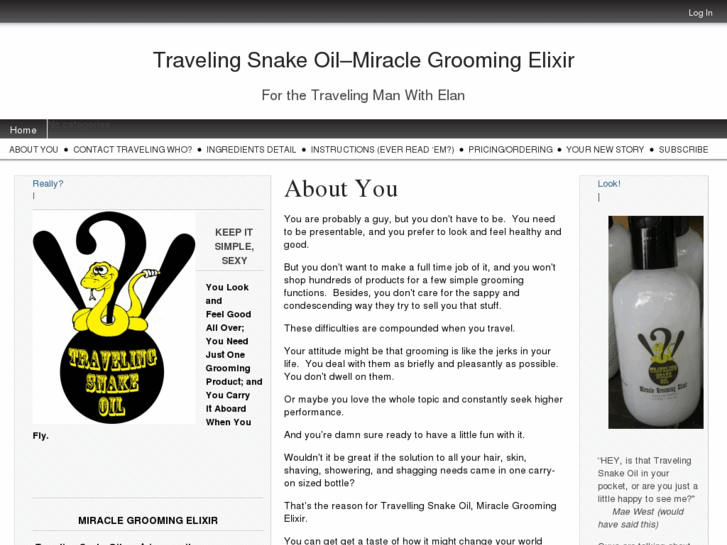 www.travelingsnakeoil.com