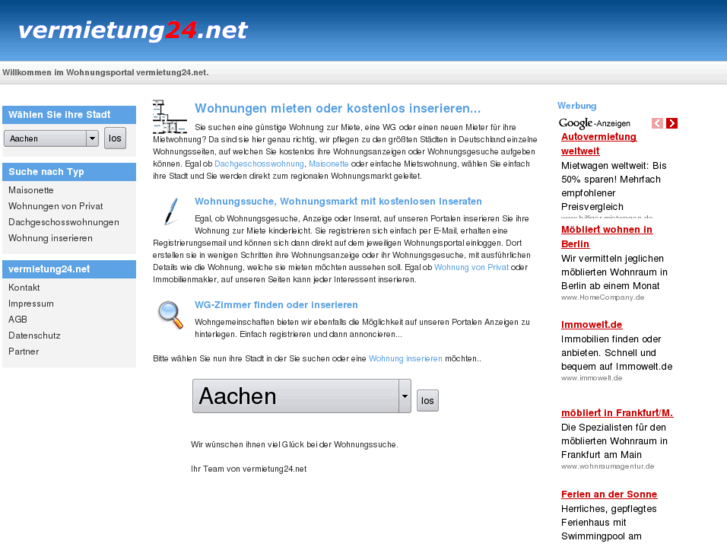 www.vermietung24.net