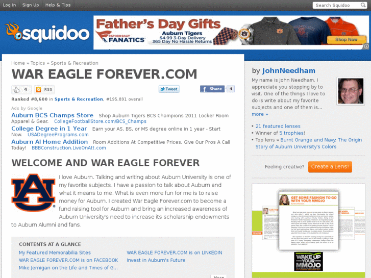 www.wareagleforever.com