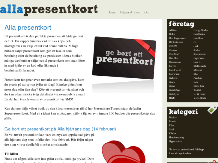 www.allapresentkort.se