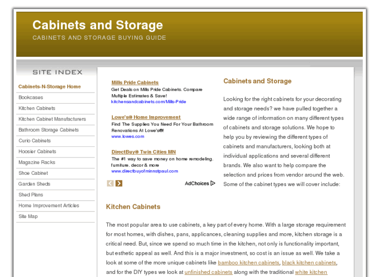 www.cabinets-n-storage.com