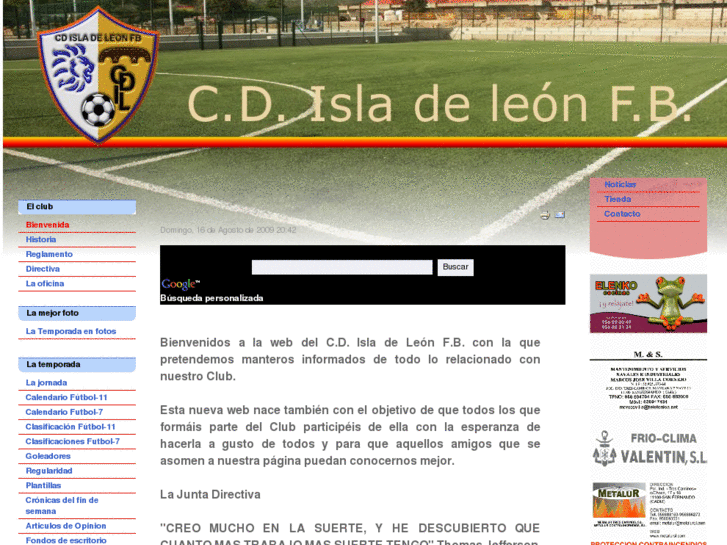 www.cdisladeleonfb.es