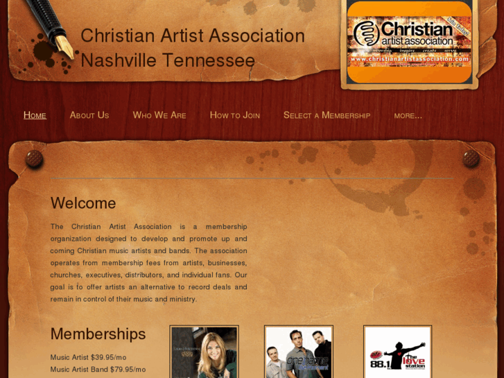 www.christianartistassociation.com