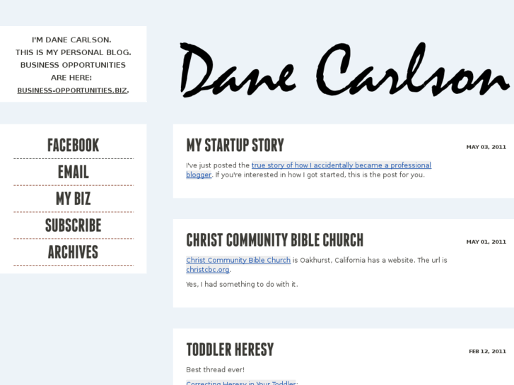 www.danecarlson.com