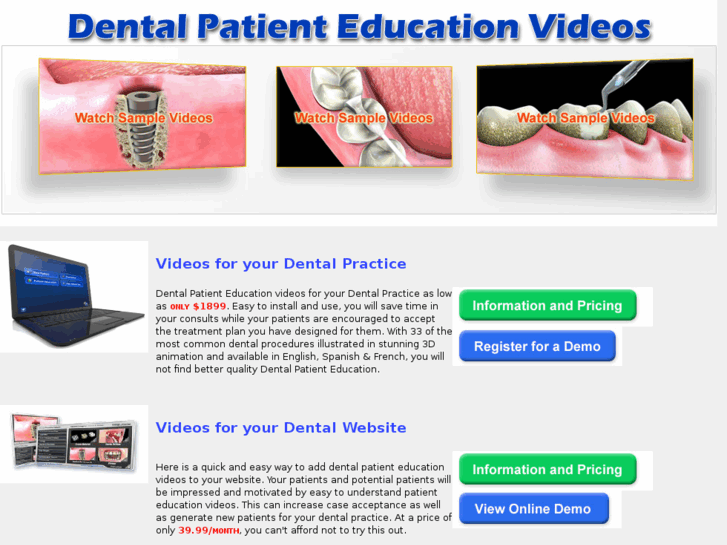 www.dentalpatienteducationvideos.com