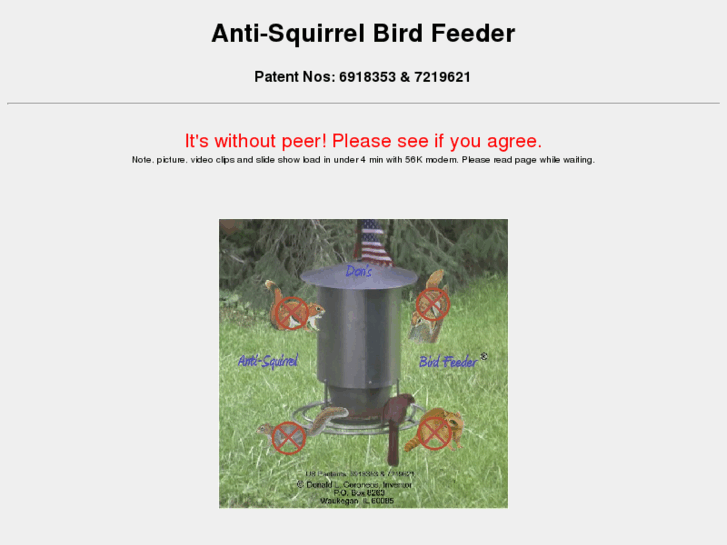 www.donsbirdfeeder.com