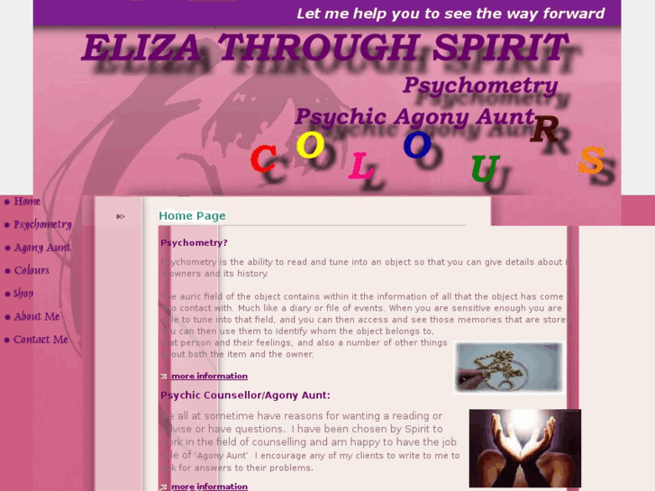 www.elizathroughspirit.com