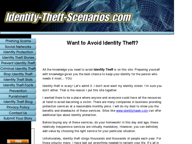 www.identity-theft-scenarios.com