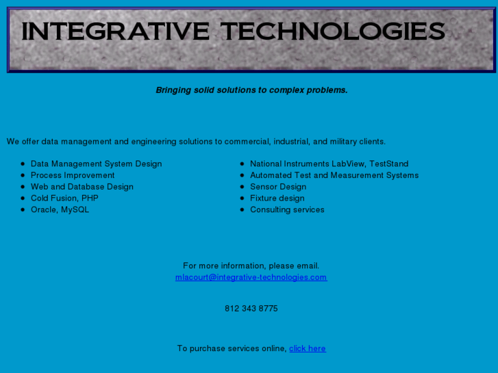 www.integrative-technologies.com