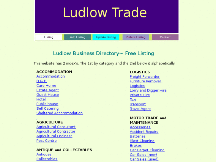 www.ludlow-trade.co.uk