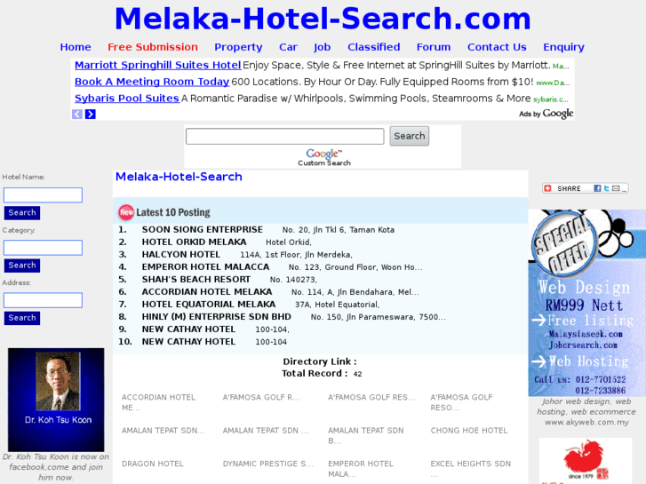 www.melaka-hotel-search.com