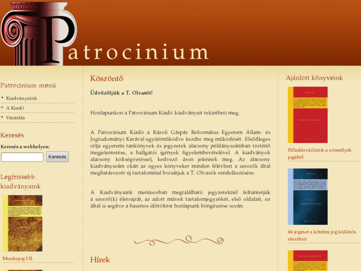 www.patrocinium.hu