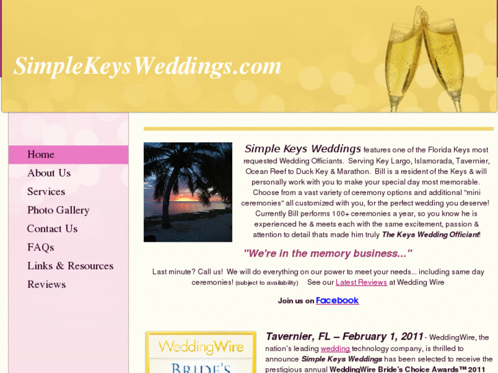 www.simplekeysweddings.com