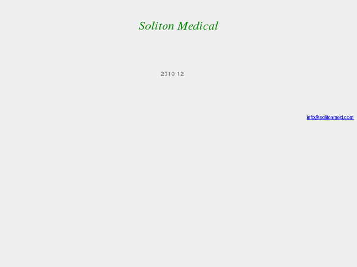 www.solitonmed.com