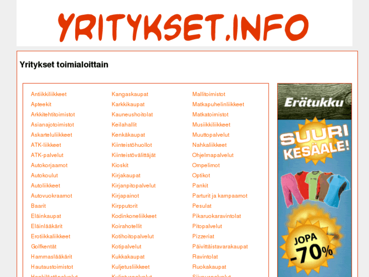 www.yritykset.info