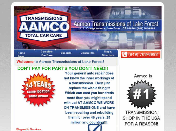 www.aamcotransmissionsoflakeforest.com