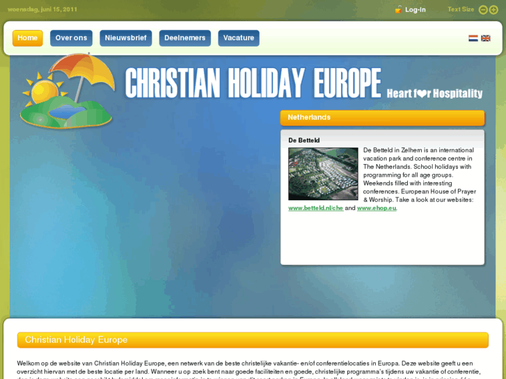 www.christianholidayeurope.eu