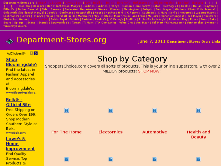 www.department-stores.org
